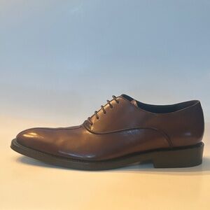 Bruno Magli Rich Brown Leather Oxfords